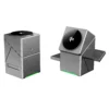 Qi2 3-in-1 Wireless Charging Station for iPhone 16/15 Pro Max, AirPods and Apple Watch, Travel-Friendly Foldable Charger Dock